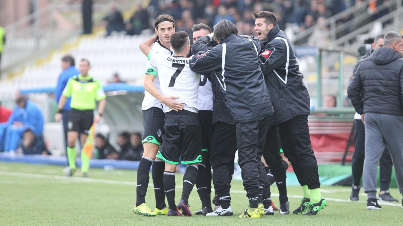 Serie B, Cesena stende Trapani 3-1