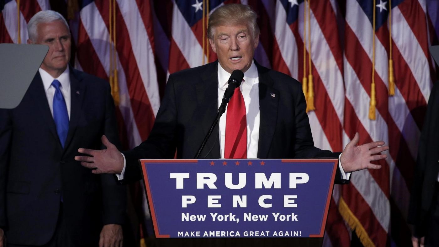 Trump 45° presidente Usa: il suo primo discorso