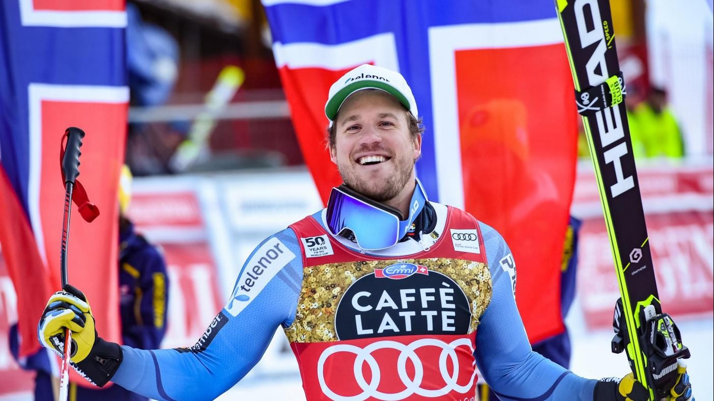 Sci, CdM: Jansrud vince super G a Santa Caterina, terzo Paris