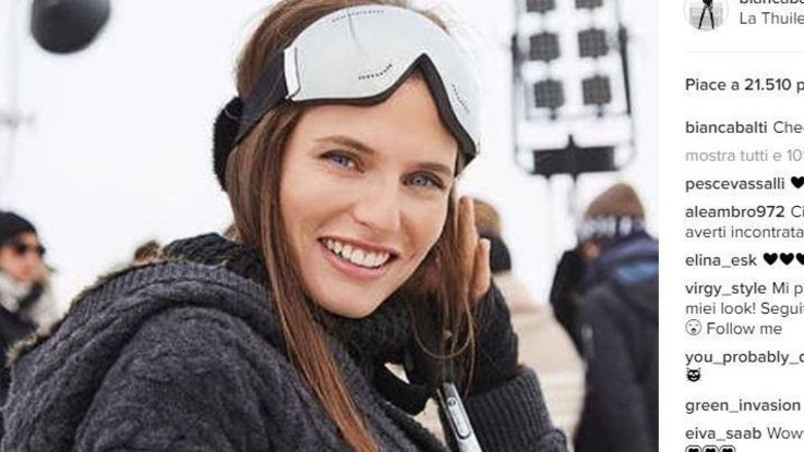 Modelle sulla neve, dalle sorelle Bella e Gigi Hadid a Bianca Balti