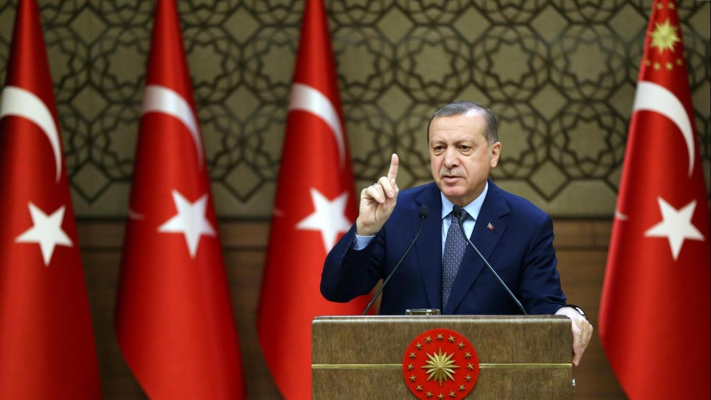 Erdogan: Vogliono creare caos, non cederemo a sporchi giochi