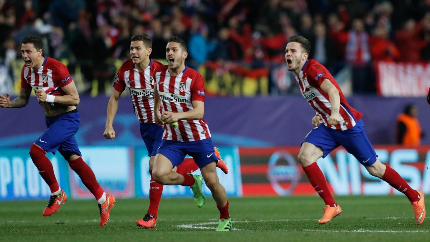 Atletico Madrid-PSV Eindhoven 8-7 ai rigori