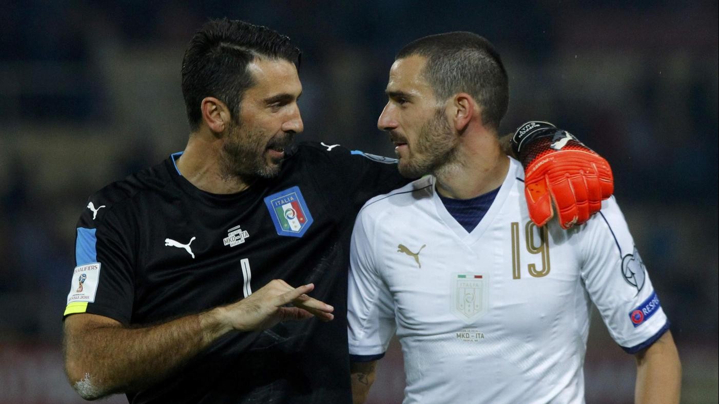 Buffon e Bonucci inseriti nella top 11 Uefa