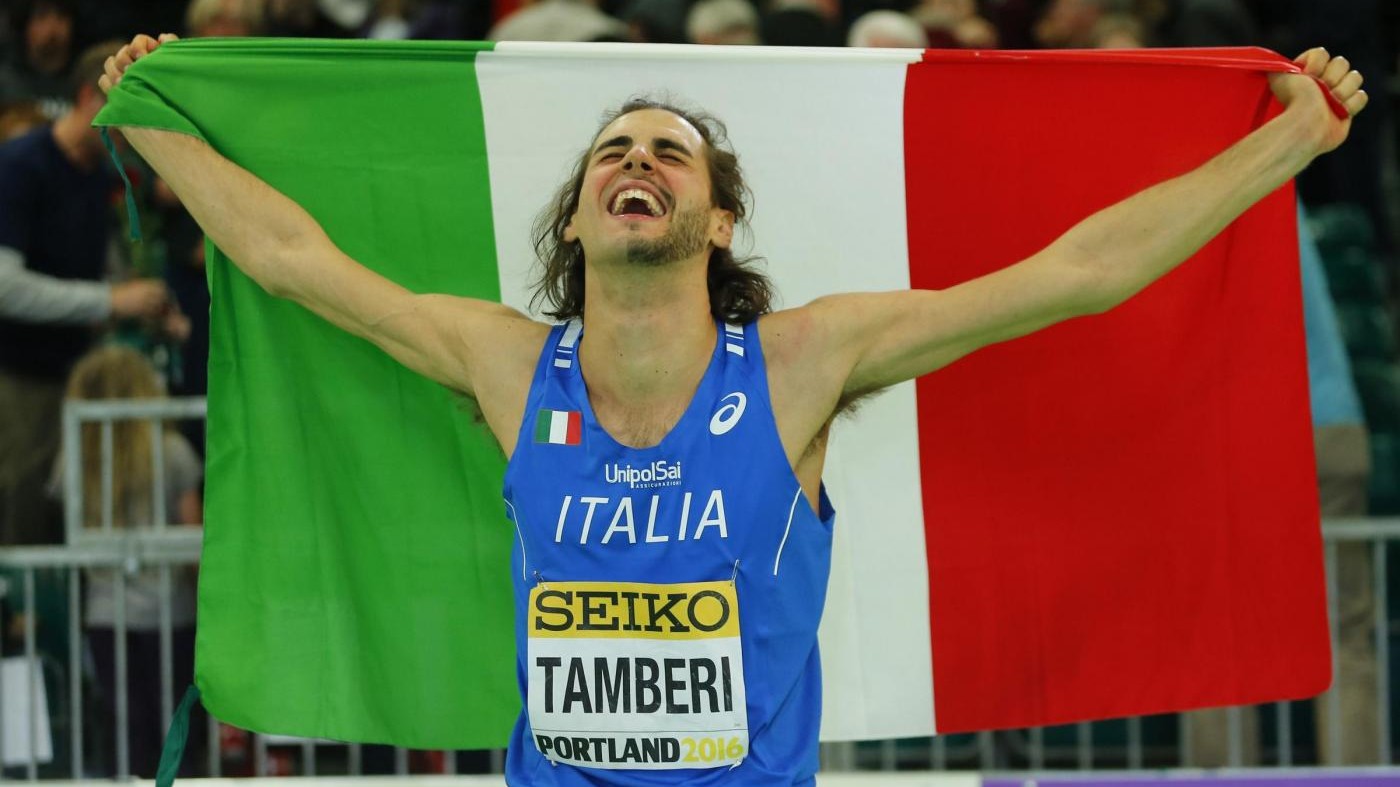 Atletica, mondiali indoor: Tamberi oro nel salto in alto