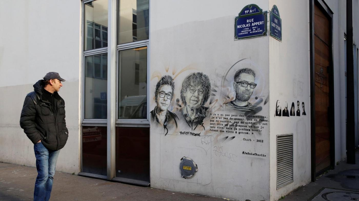 Charlie Hebdo due anni dopo, Riss: Non rinunceremo alla satira