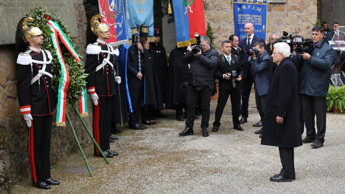 Fosse Ardeatine, Mattarella al 72° anniversario dell’eccidio
