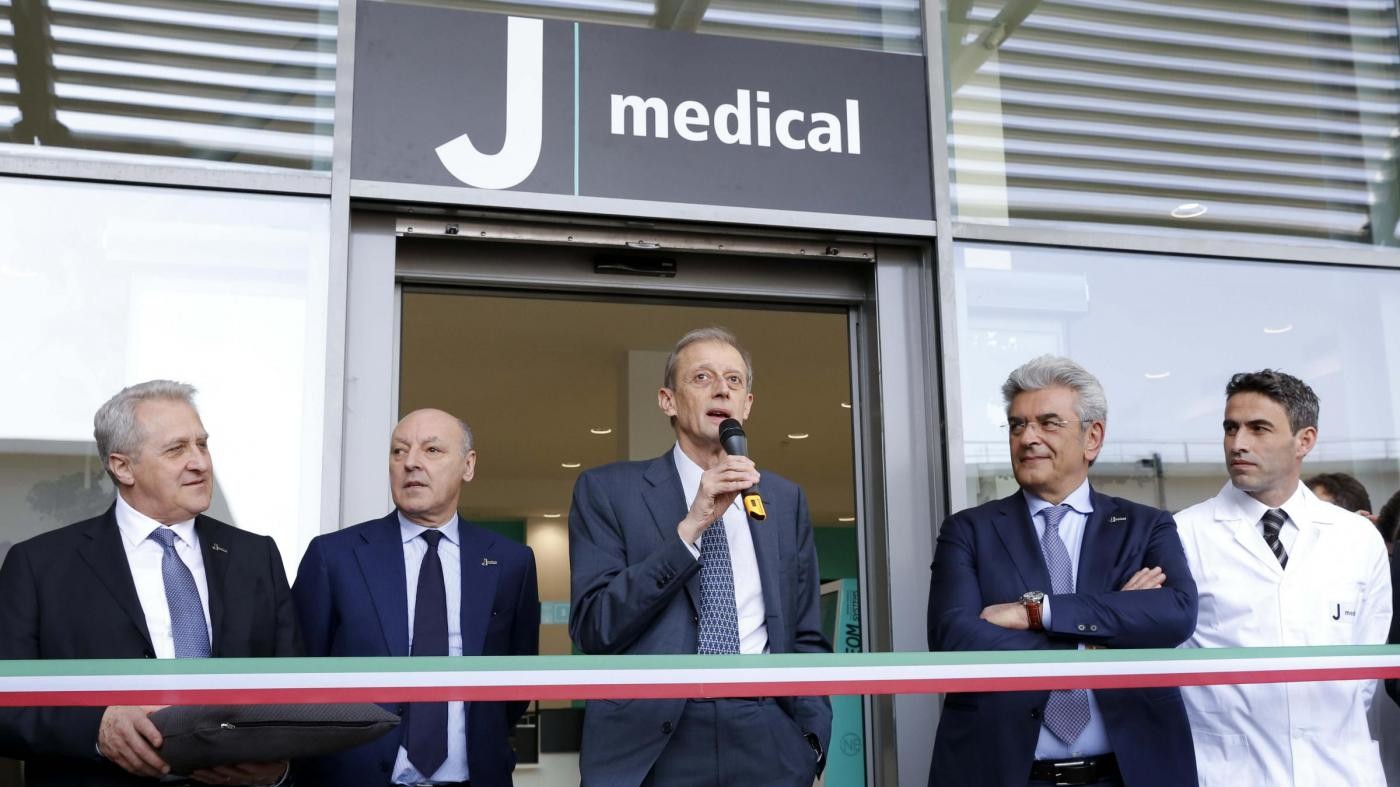 La Juventus inaugura il J Medical, centro medico all’avanguardia