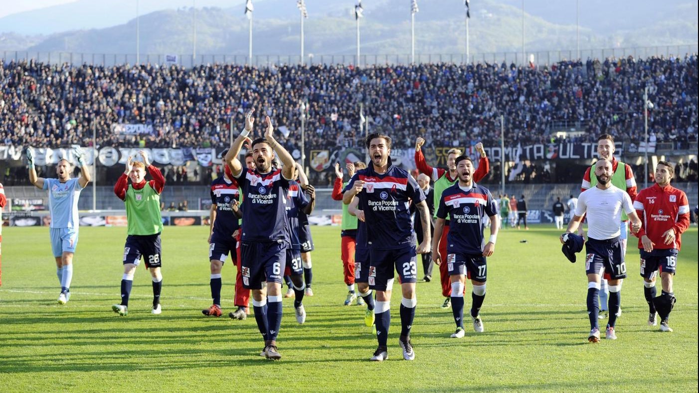 scoli battuta dal Vicenza 1-2
