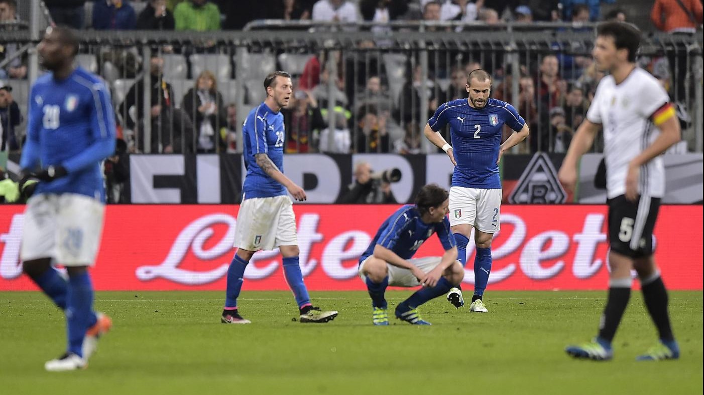 Germania-Italia 4-1 in amichevole