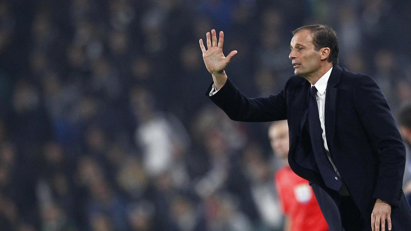 Juve, Allegri: Nei prossimi 20 giorni si decide una fetta di scudetto