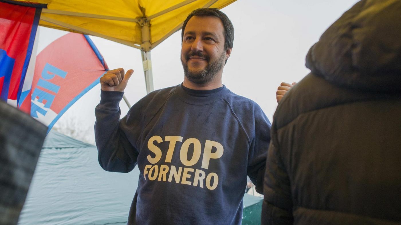 Matteo Salvini contesta la “legge Fornero”