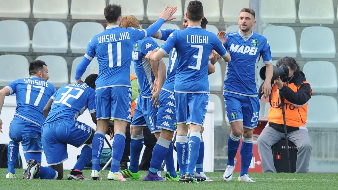 Sassuolo vince fuoricasa con il Carpi 3-1