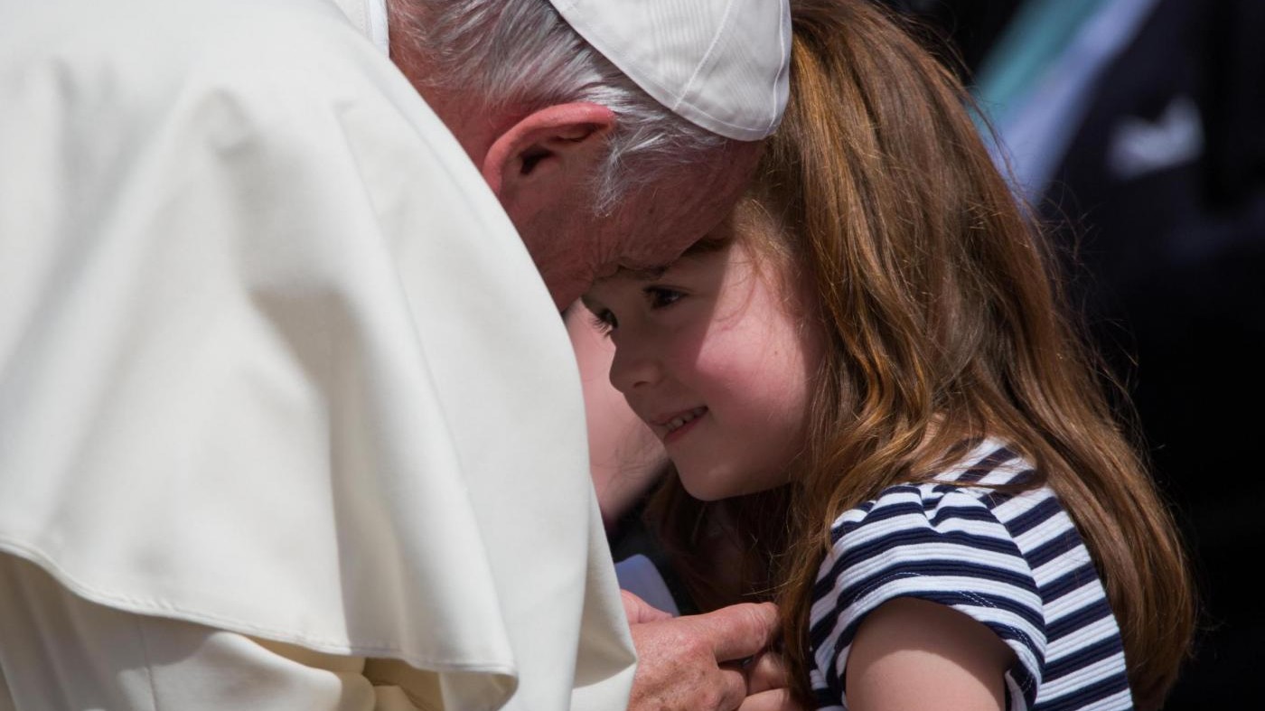 Lizzy Myers incontra Papa Francesco durante l’Udienza Generale – FOTO