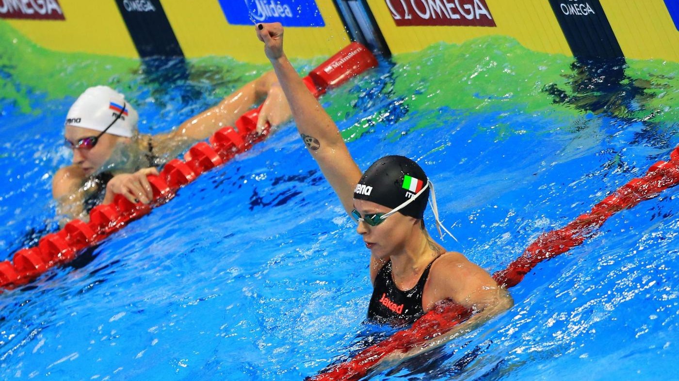 Nuoto, mondiali vasca corta: Pellegrini in finale anche nei 100 sl