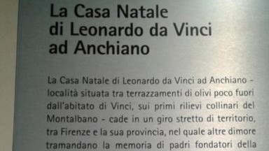 Lo studioso Vinceti: Casa natale di Leonardo a Vinci è falso storico