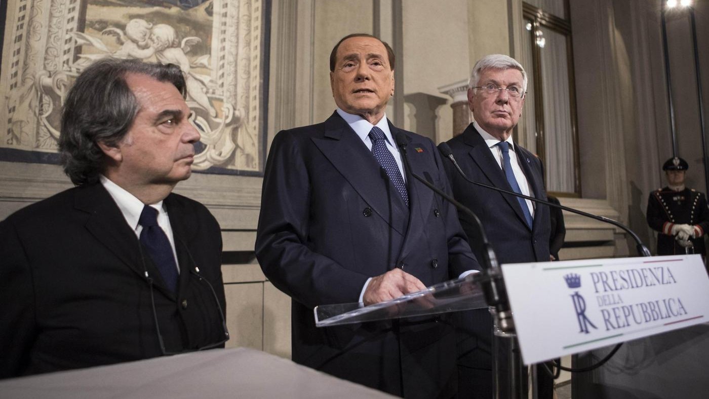 Consultazioni, Berlusconi: Subito legge elettorale, poi al voto