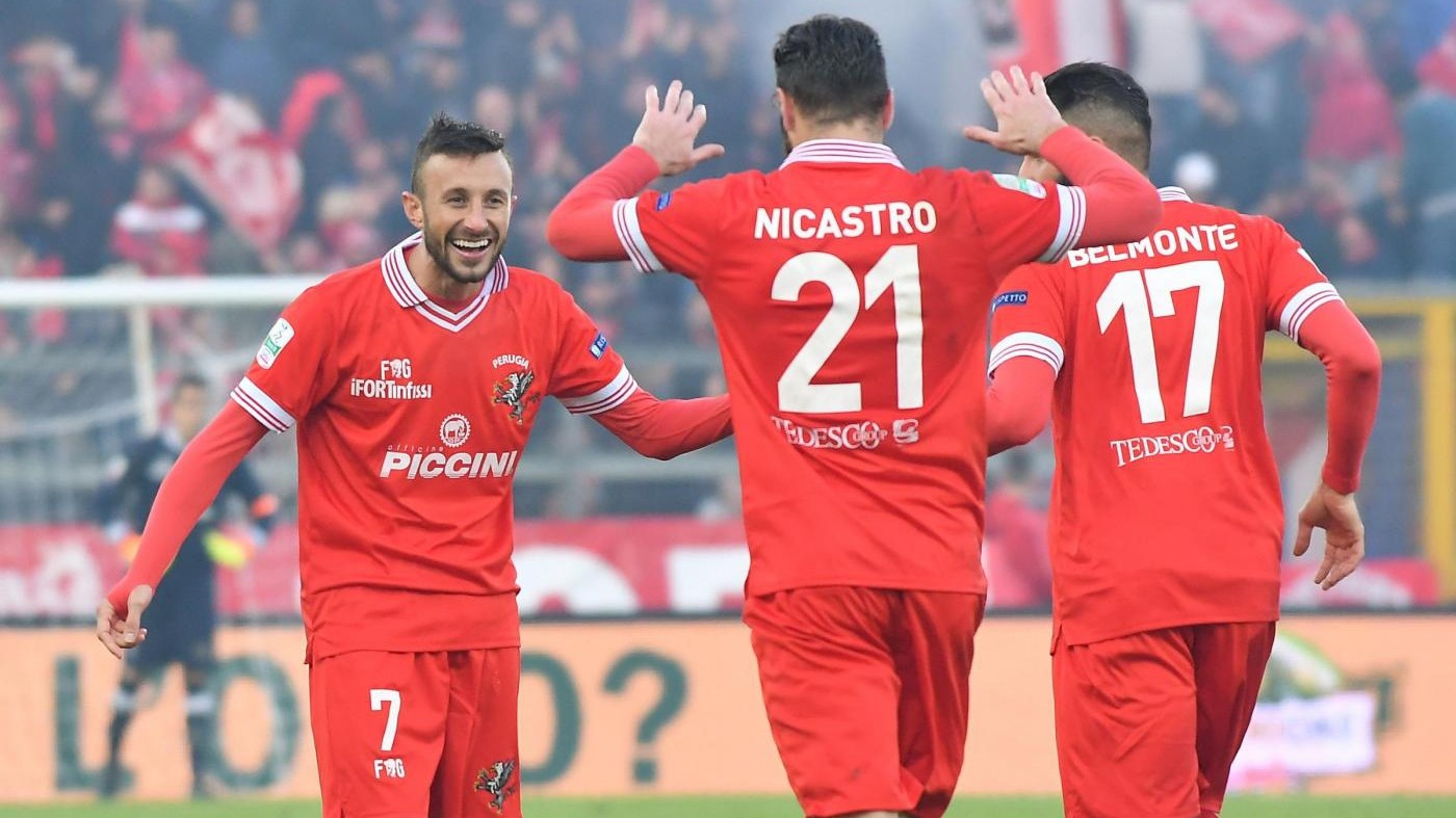 Serie B, Perugia supera Pro Vercelli 1-0