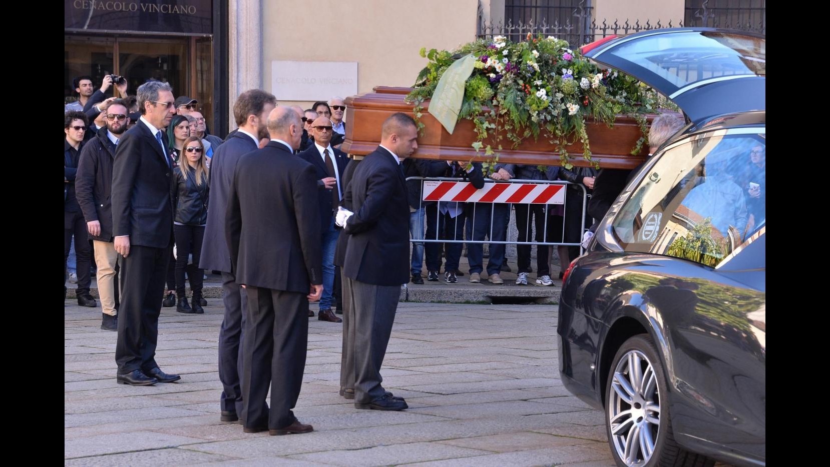 FOTO – Funerale di Gianroberto Casaleggio a Milano