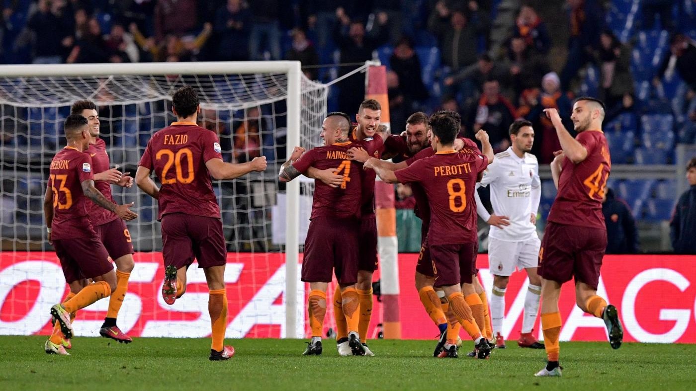 Le pagelle di Roma-Milan 1-0: decisivo Nainggolan