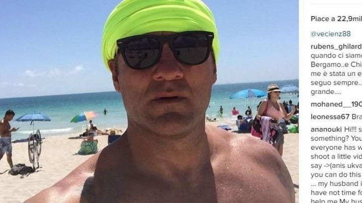 Vieri scappa al caldo di Miami. Ma della fidanzata nessuna traccia