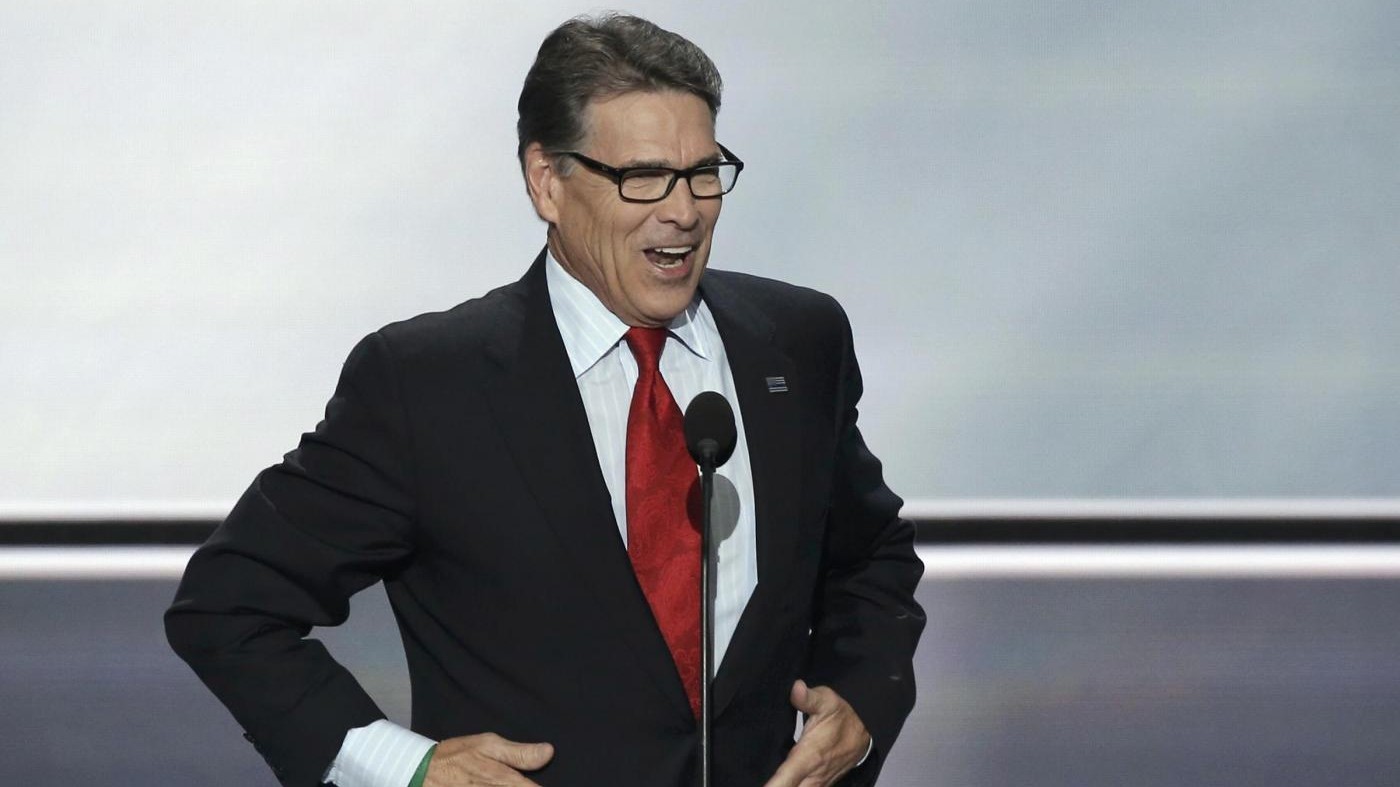 Trump sceglie Rick Perry come ministro dell’Energia