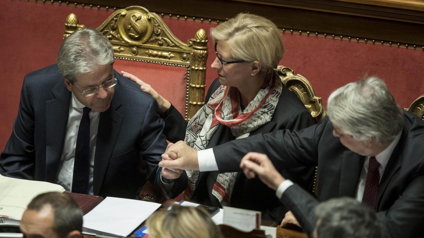 Governo Gentiloni incassa fiducia anche in Senato: 169 sì e 99 no