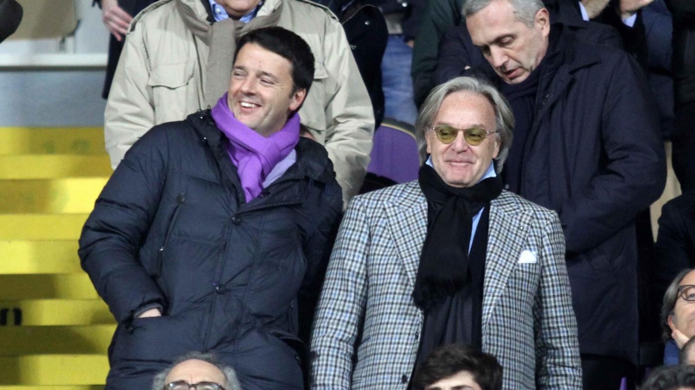 Fiorentina, Renzi: A Firenze ci vorrebbe scudetto, non museo del calcio