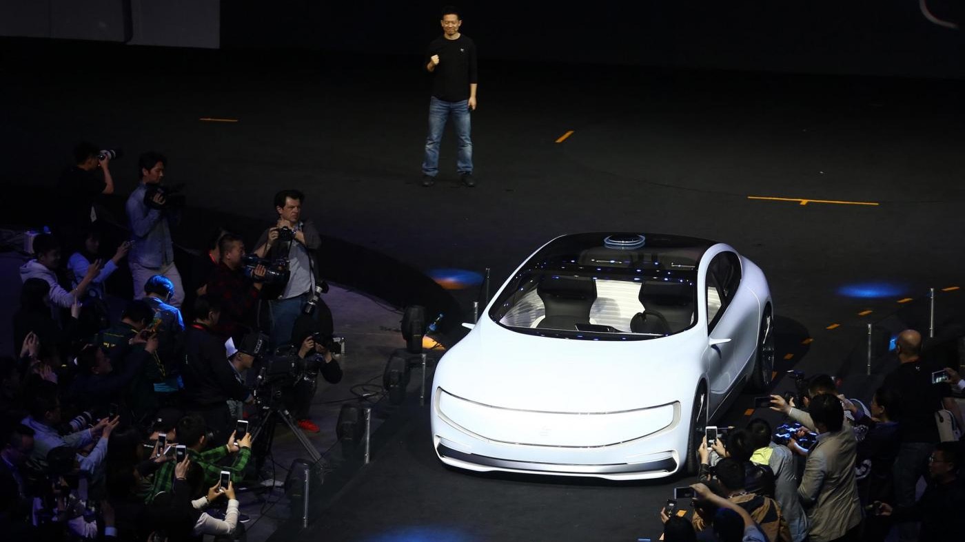 LeEco presenta LeSee, la supercar elettrica con guida autonoma