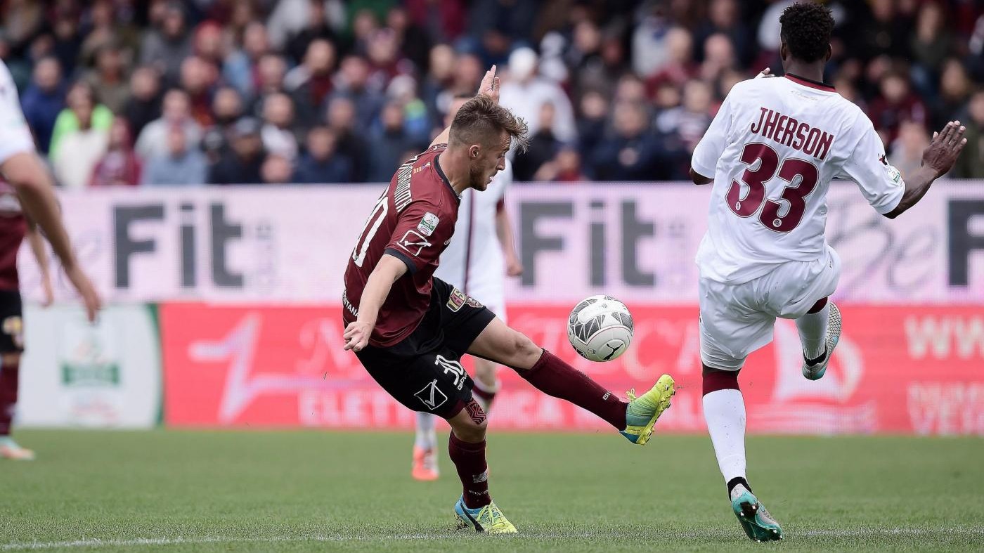 Serie B, Salernitana-Livorno 3-1