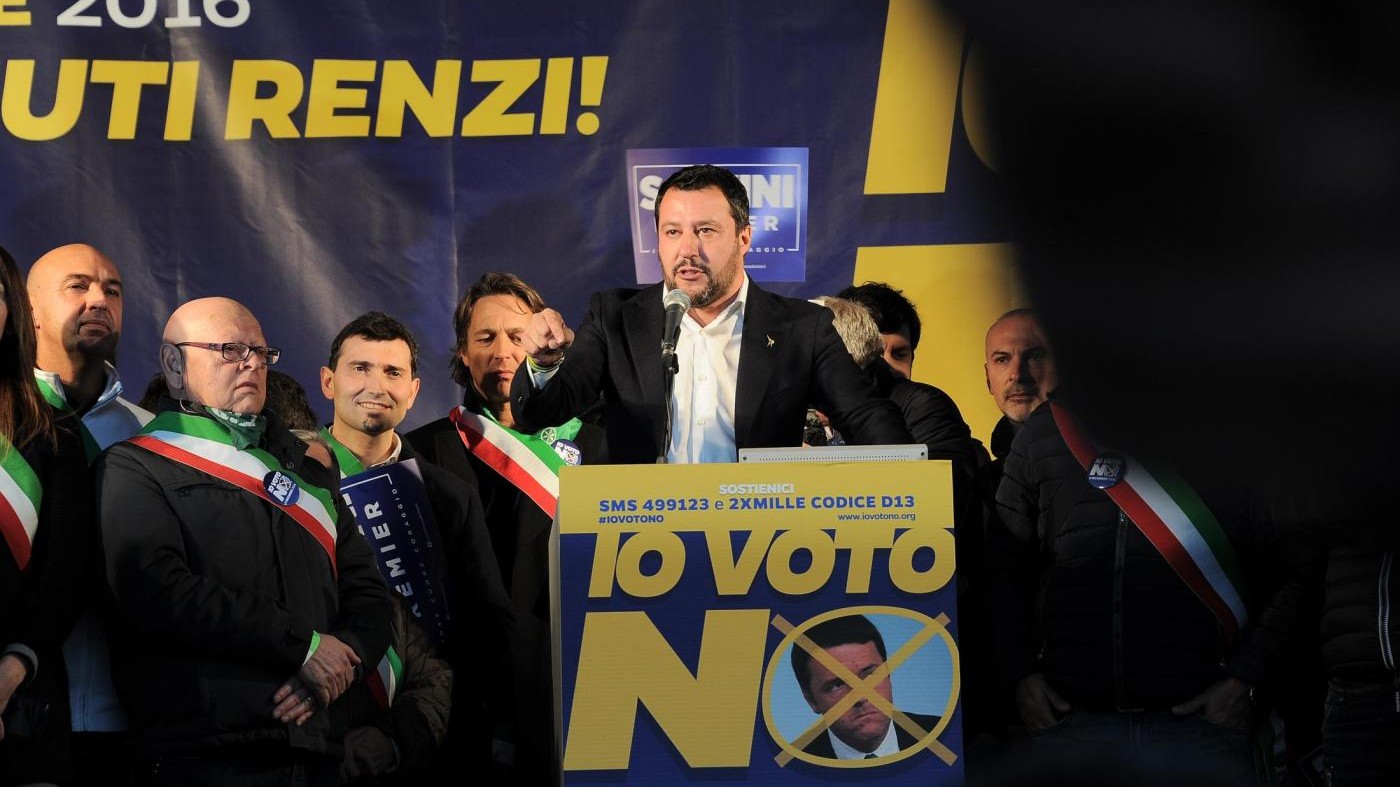 Salvini: Mi candido a premier. Parisi: Non è lui la risposta