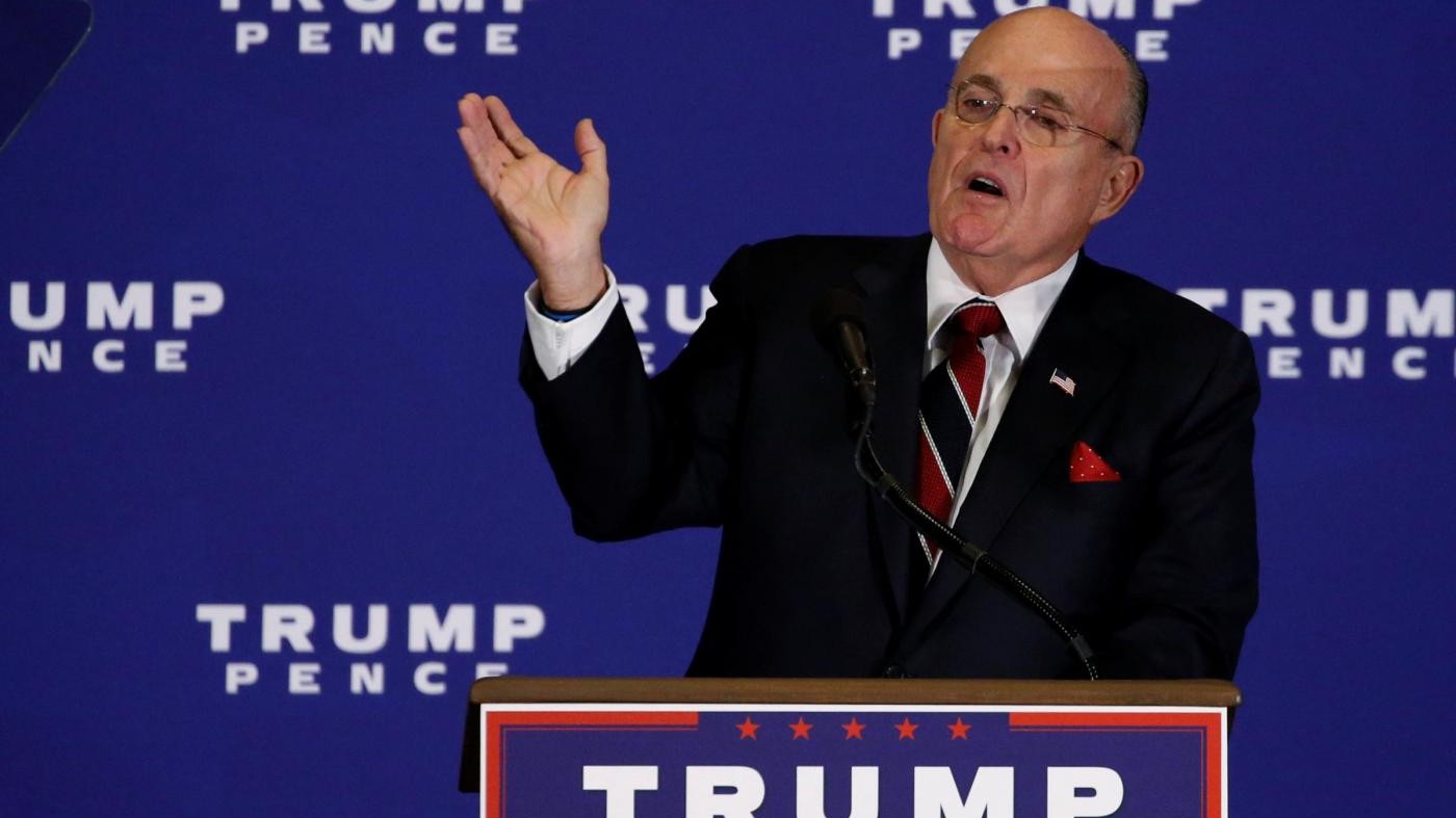 Nuova squadra Trump: Giuliani verso dipartimento di Stato