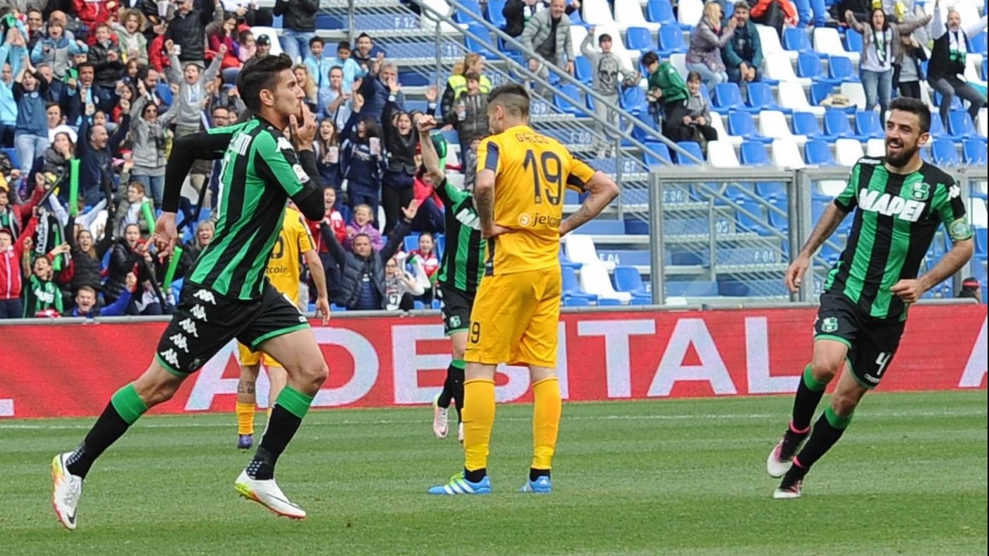 FOTO Sassuolo supera Verona 1-0, rete del baby Pellegrini