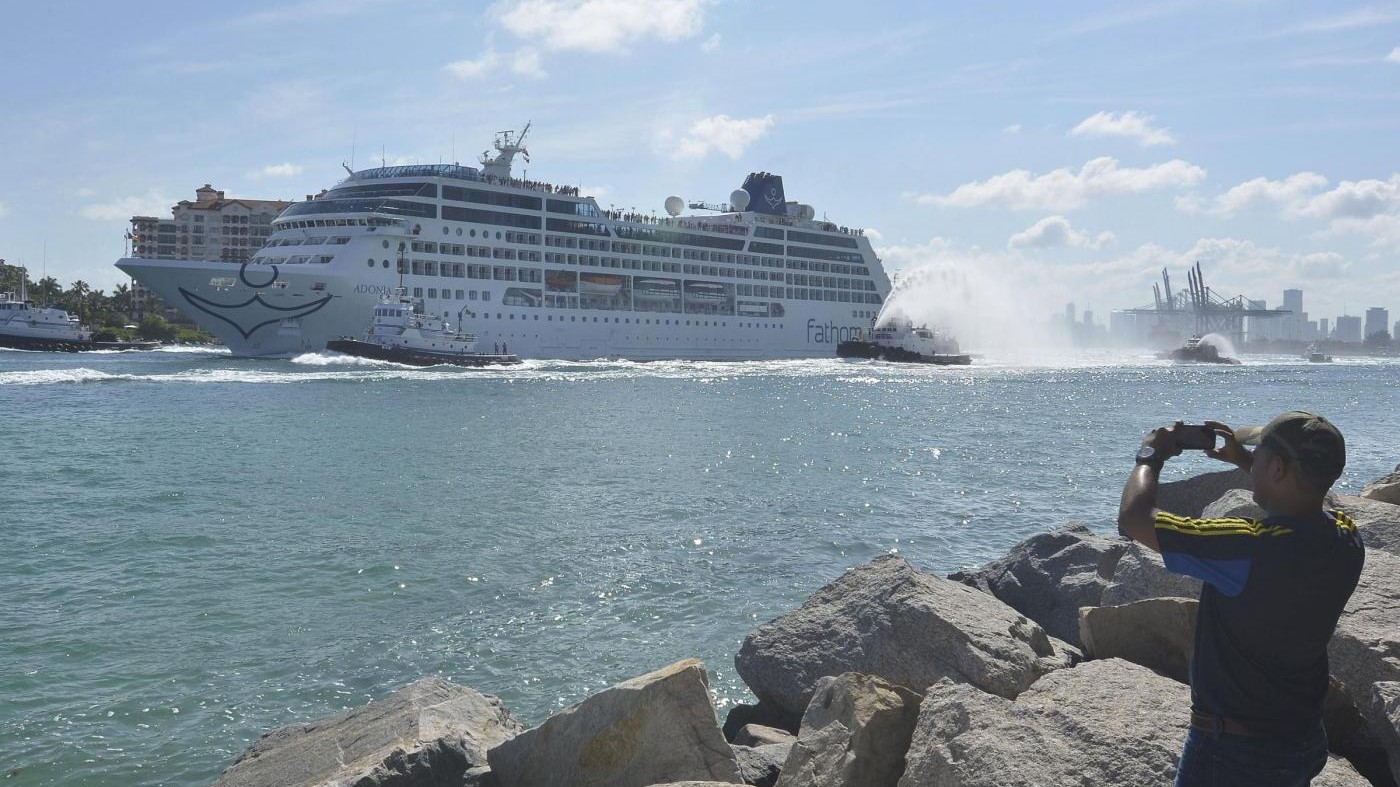 Prima crociera dall’America a Cuba