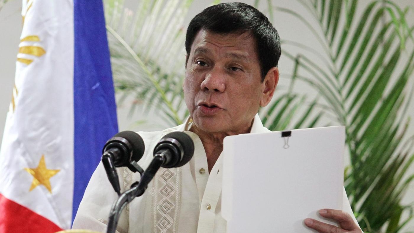 Duterte minaccia di ‘imitare’ Russia e abbandonare Corte penale internazionale