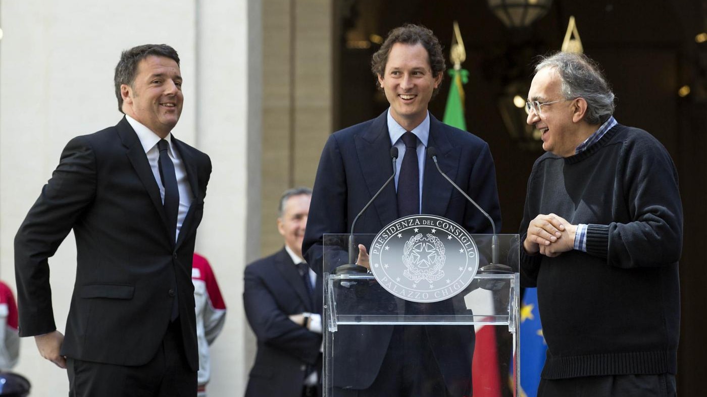 FOTO Palazzo Chigi, presentazione nuova Alfa Giulia