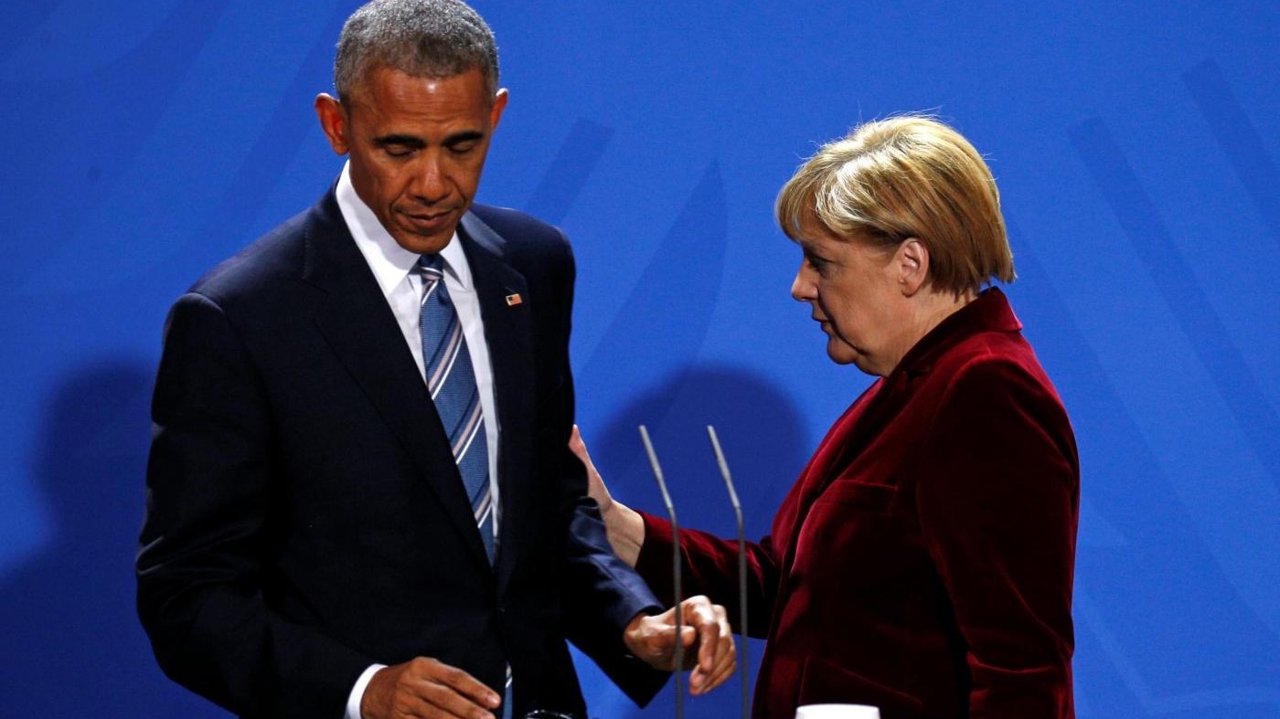 Germania, Obama: Se fossi tedesco voterei per Merkel