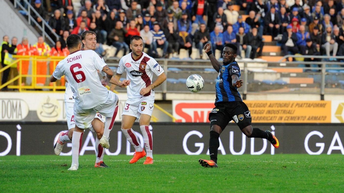Serie B, Latina-Salernitana 1-1