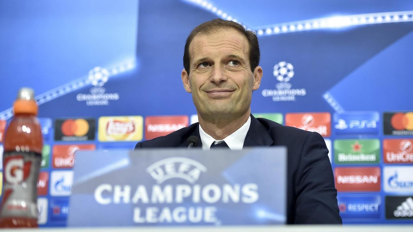 Juventus, Allegri: Assenze? Ho giocatori per fare partita importante