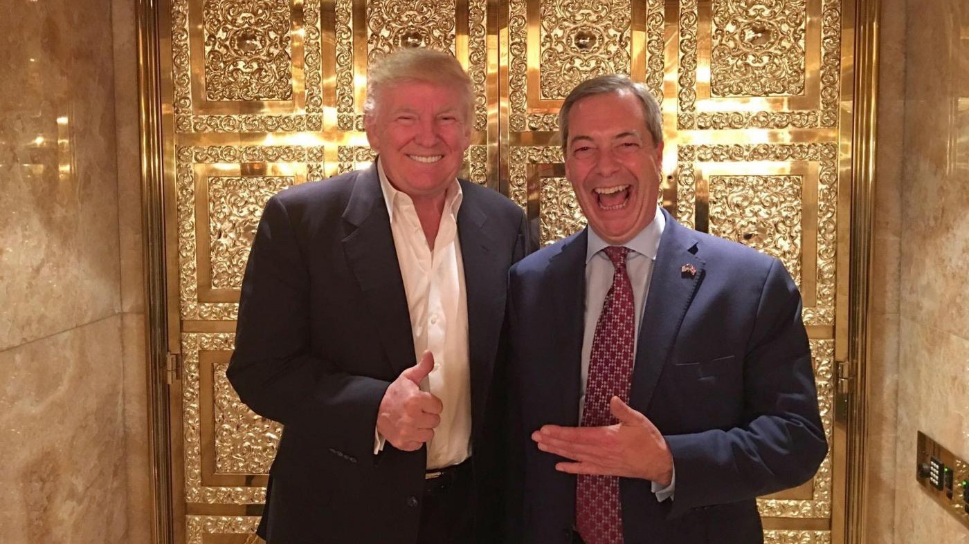 Trump: Tanti vorrebbero Farage come ambasciatore Gb negli Usa