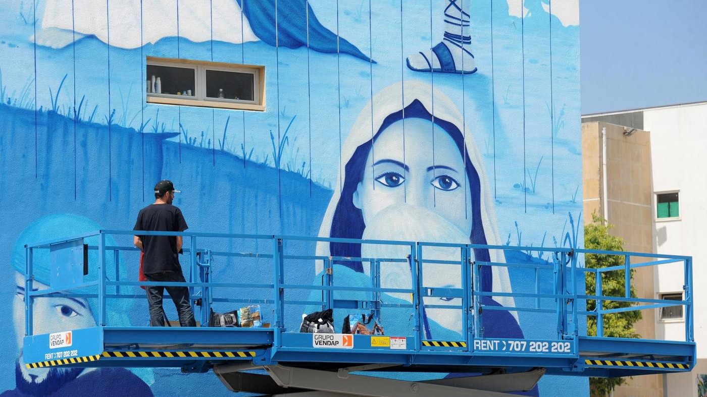 FOTO – Lisbona, ultimo giorno del Wall Festival