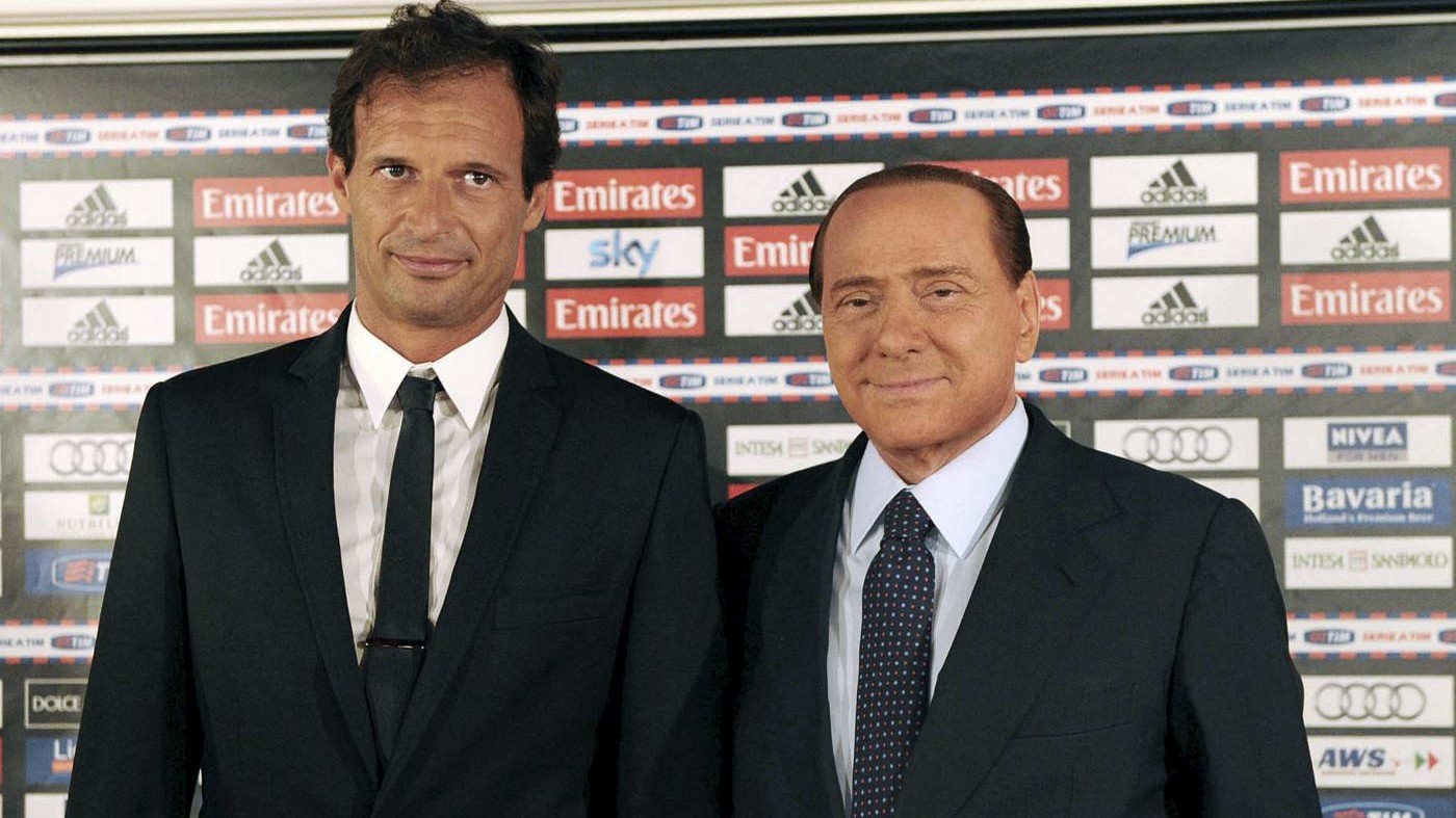 Allegri: Ultimo Milan-Juve con Berlusconi? Dispiace, mondo cambia