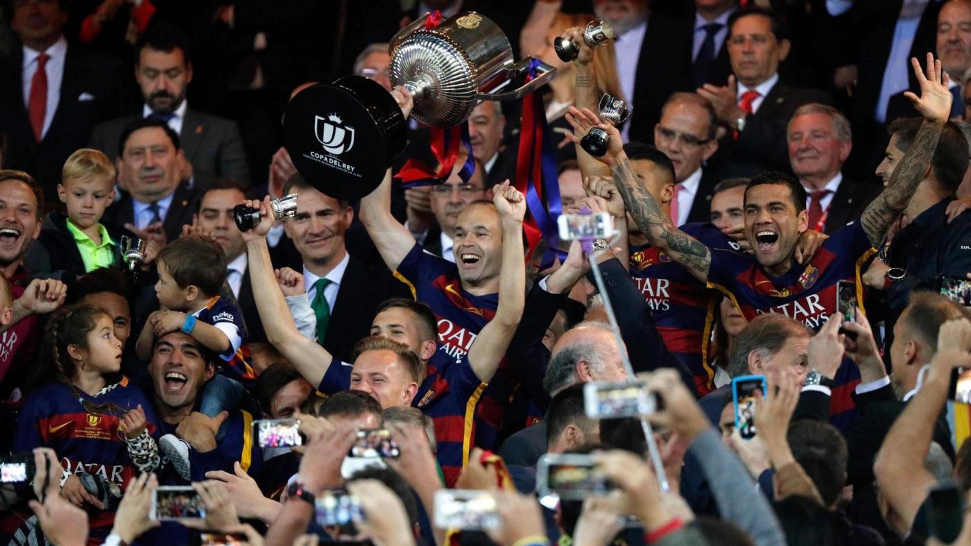 Barcellona vince la Copa Del Rey: battuto il Siviglia 2-0