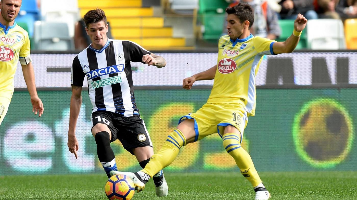 Calcio, Udinese-Pescara 3-1: doppio Thereau e Del Neri fa festa