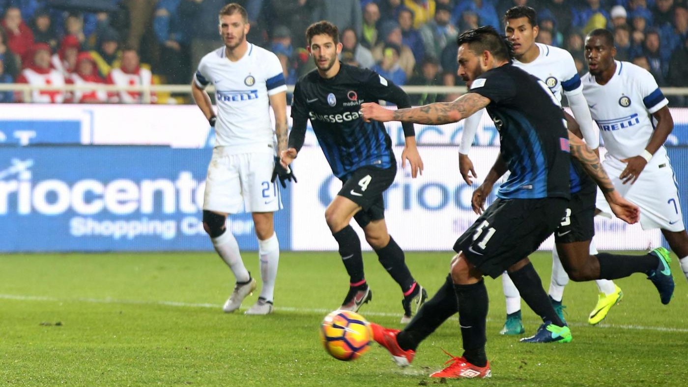 Atalanta-Inter 2-1: Pinilla spedisce De Boer all’inferno