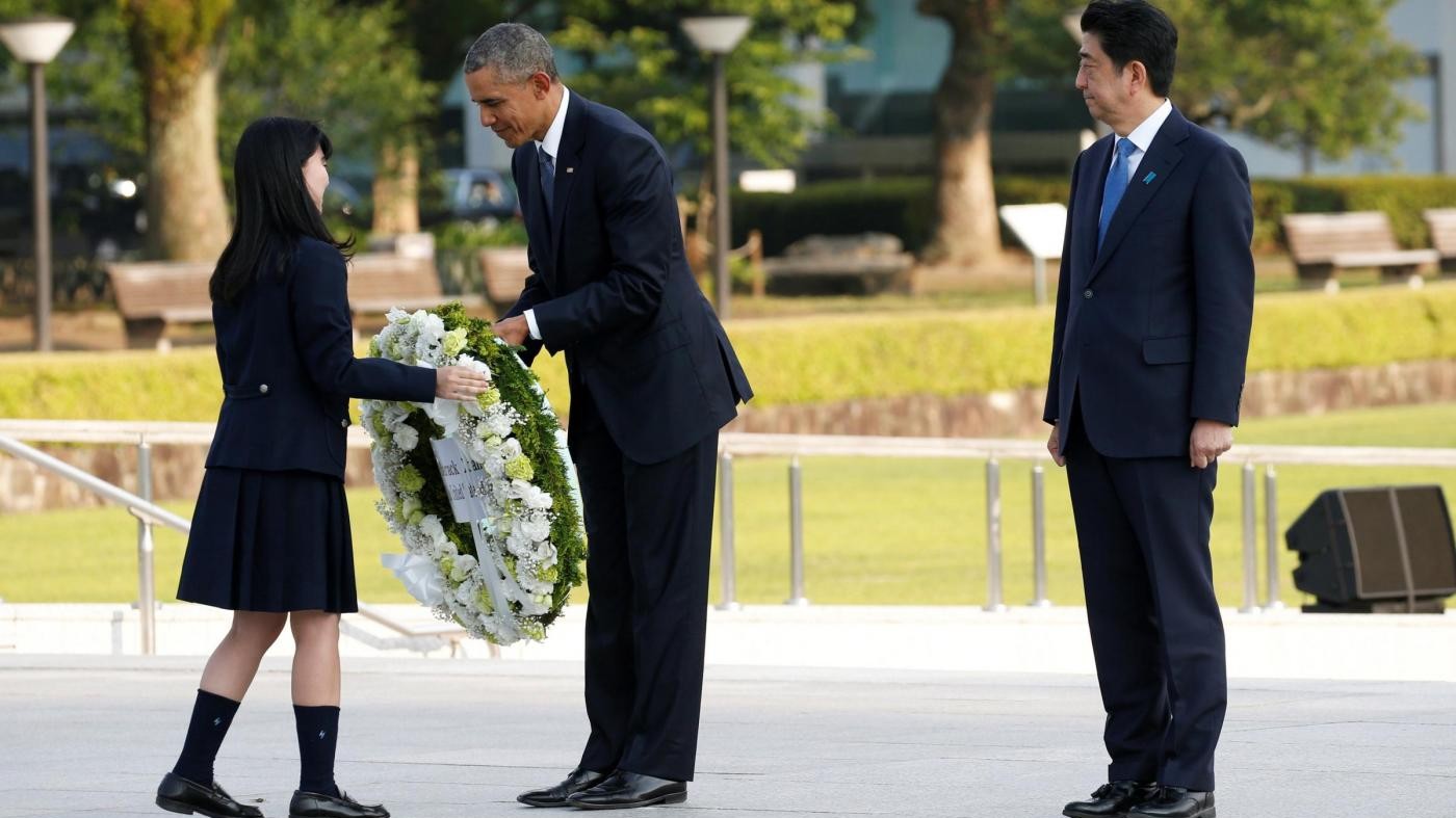 FOTO – Giappone, storica visita di Obama a Hiroshima