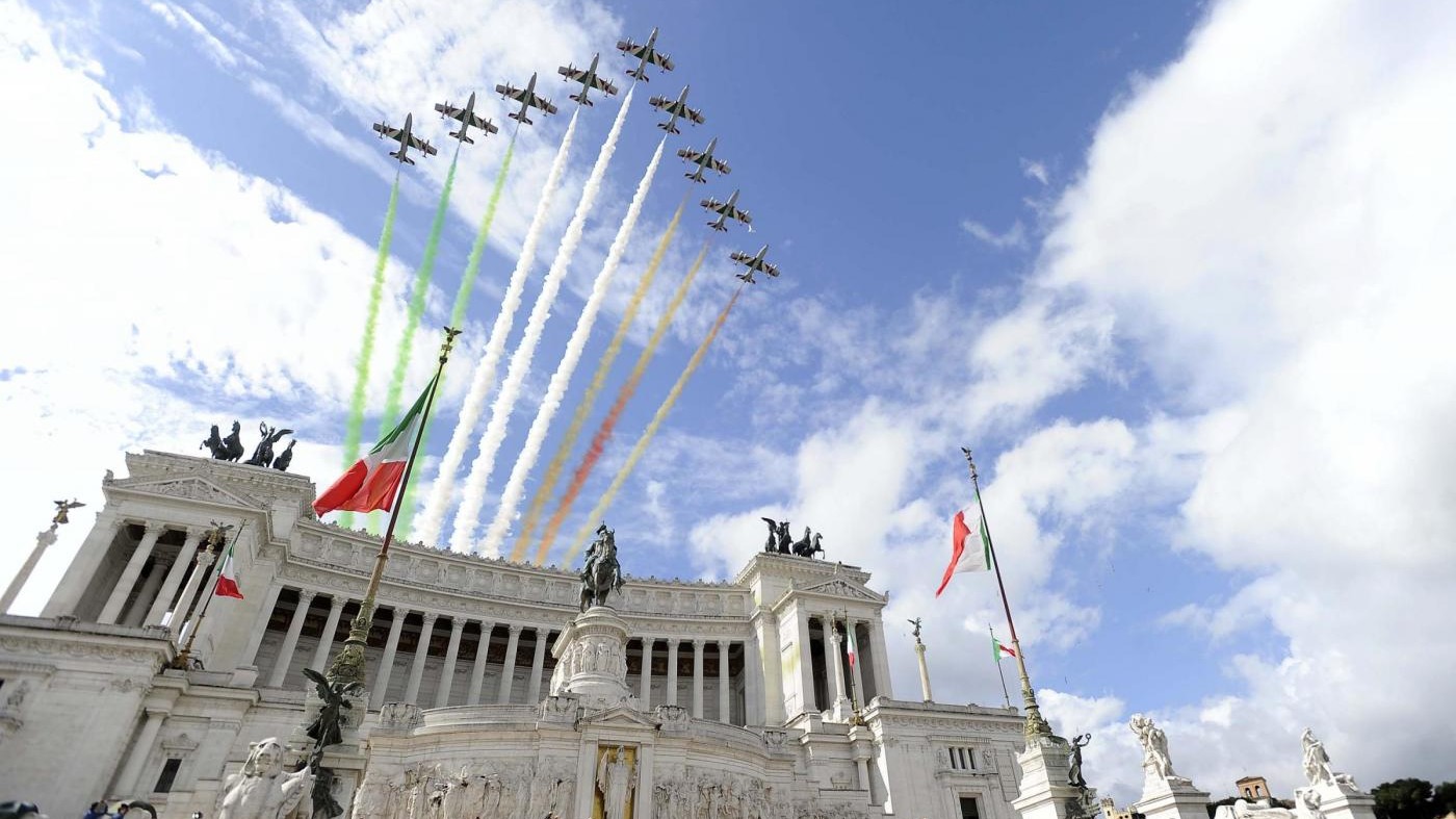 2 giugno, parata militare e Frecce Tricolori a Roma