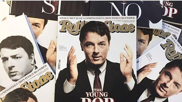 Renzi a ‘Rolling Stone’: Sono l’antirockstar per eccellenza