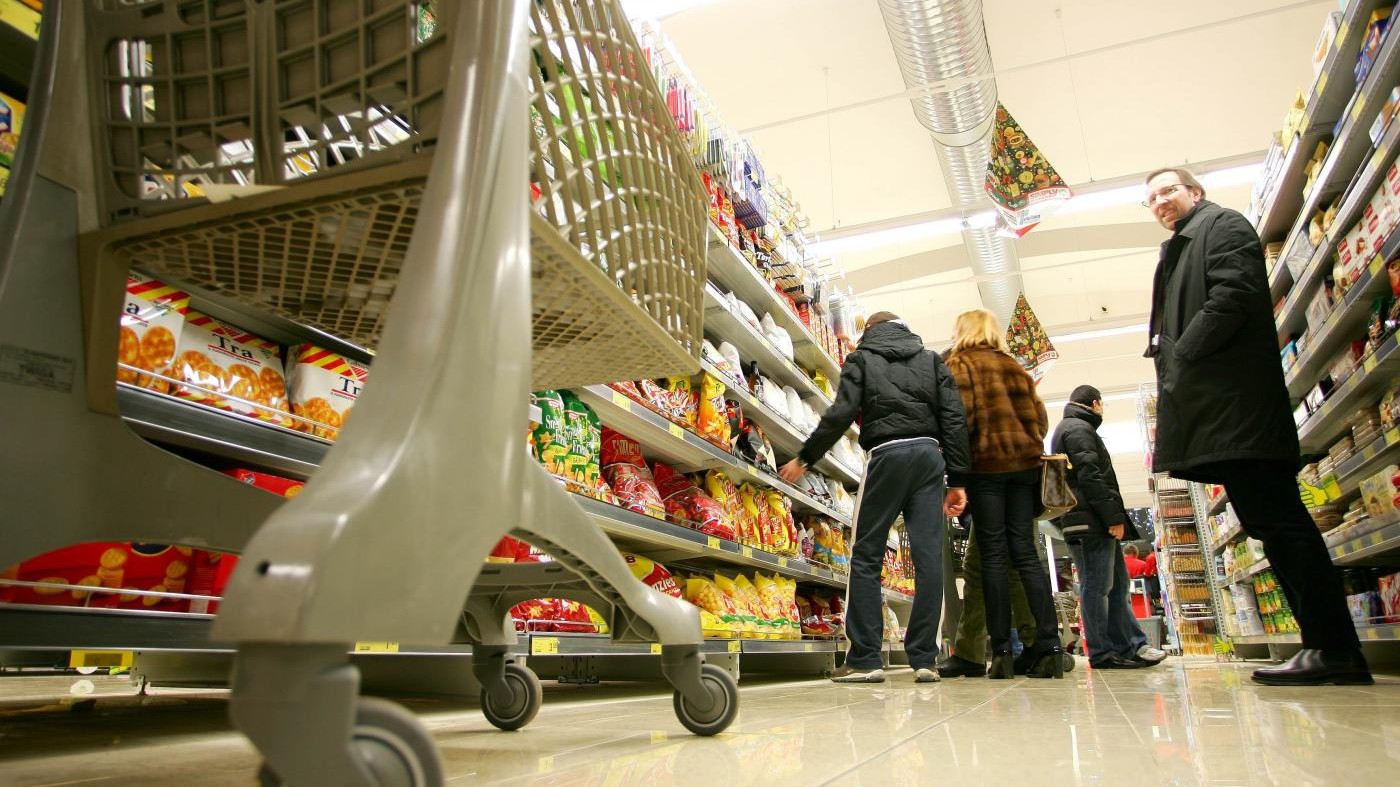 Torna la deflazione in Italia: prezzi -0,1% a ottobre
