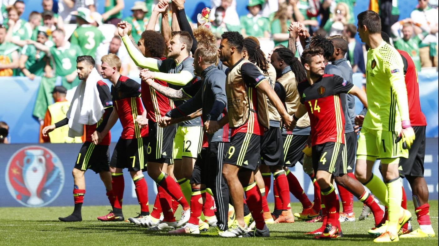 FOTO Euro 2016, Belgio travolge Irlanda 3-0