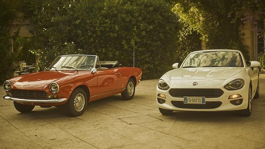 La Fiat 124 Spider festeggia i suoi primi 50 anni